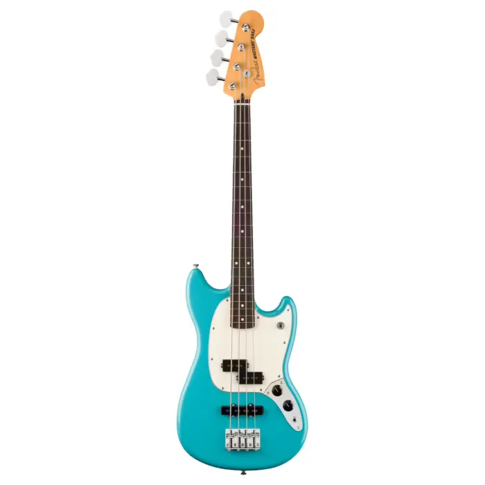Basse électrique Fender Player II Mustang Bass PJ - Aquatone Blue