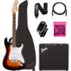 Pack découverte - Squier by Fender Affinity Strat - Sunburst 3 tons
